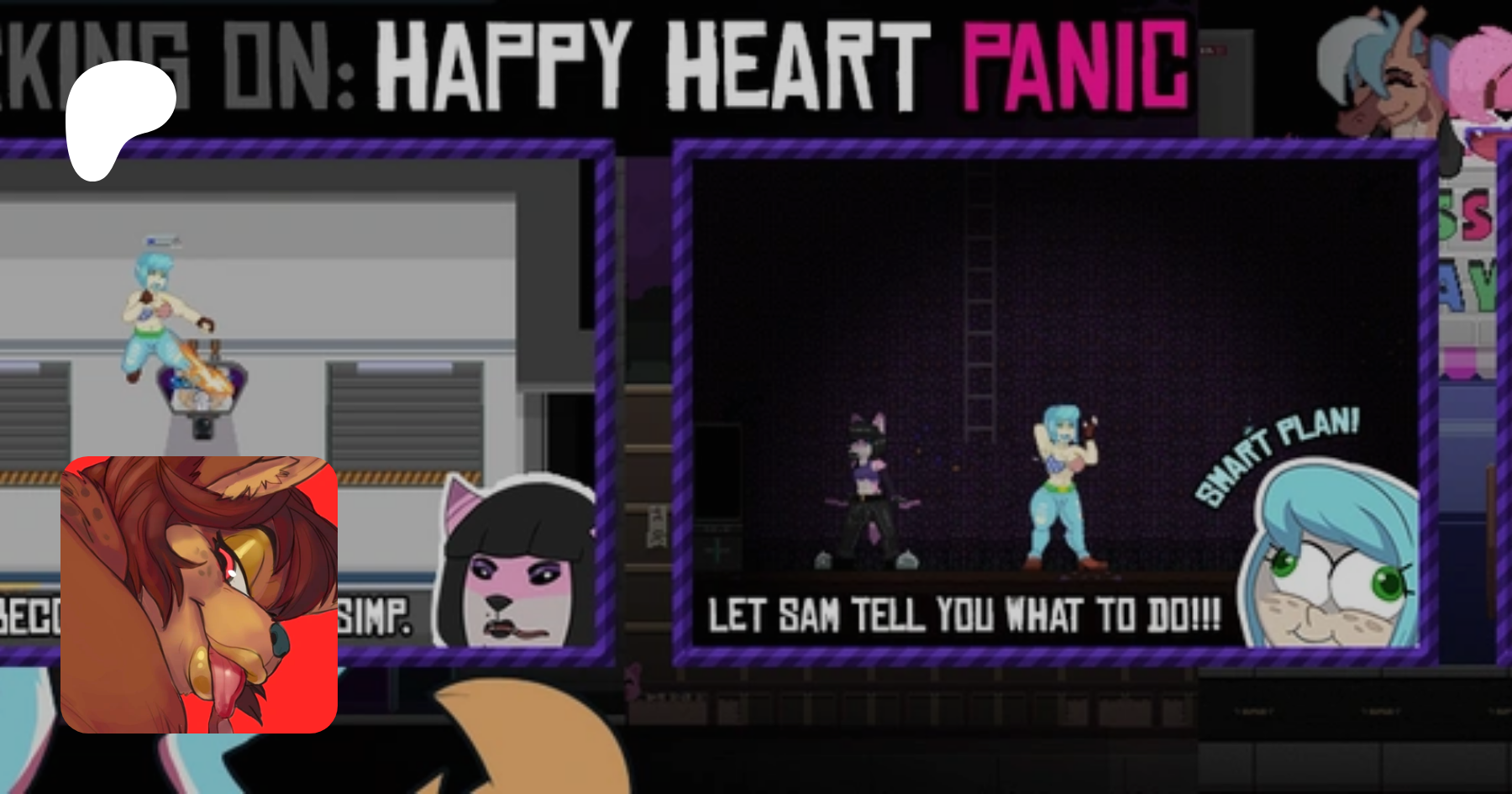 Happy heart panic game
