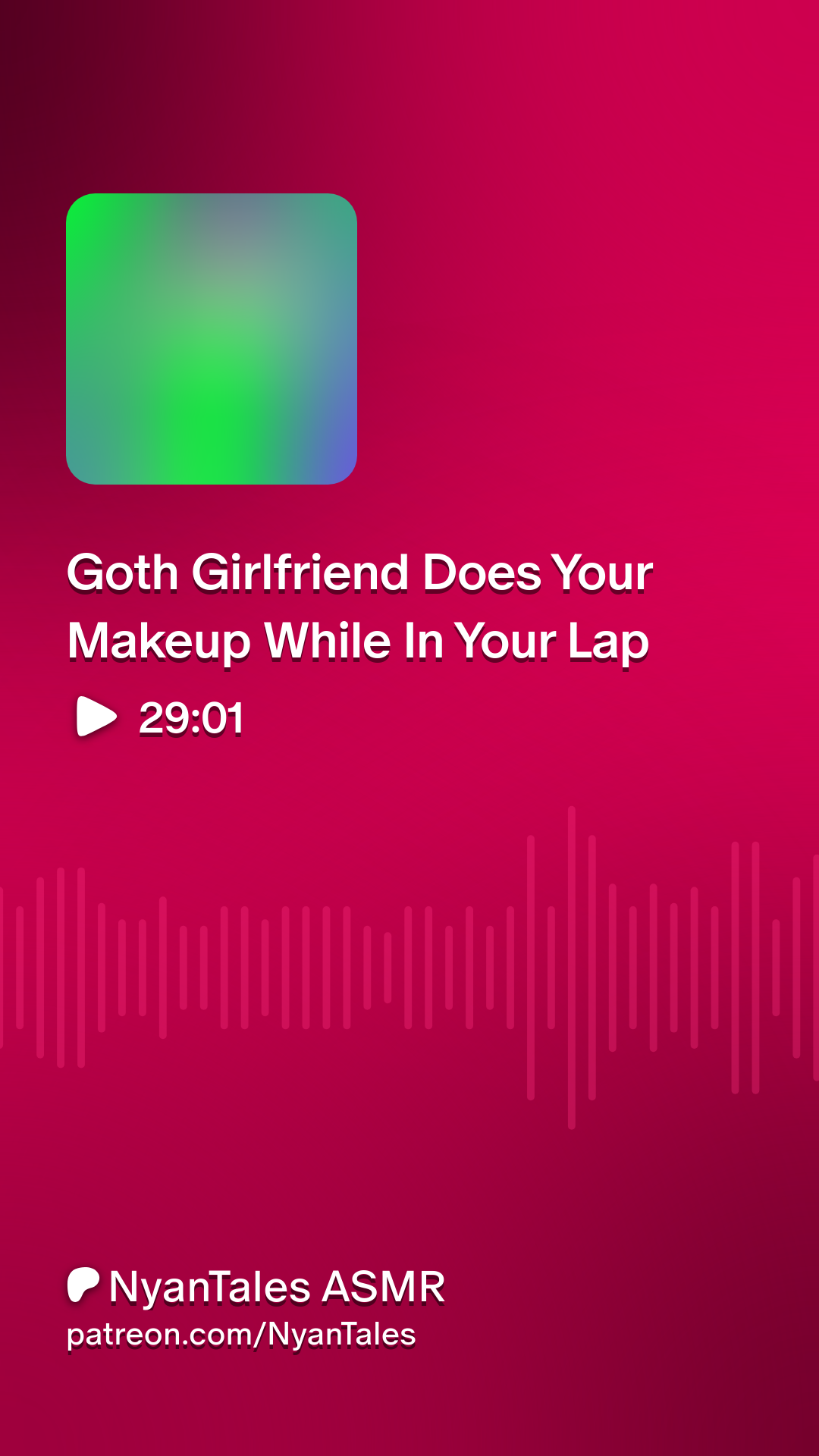 Goth Girlfriend Does Your Makeup While In Your Lap | Patreon