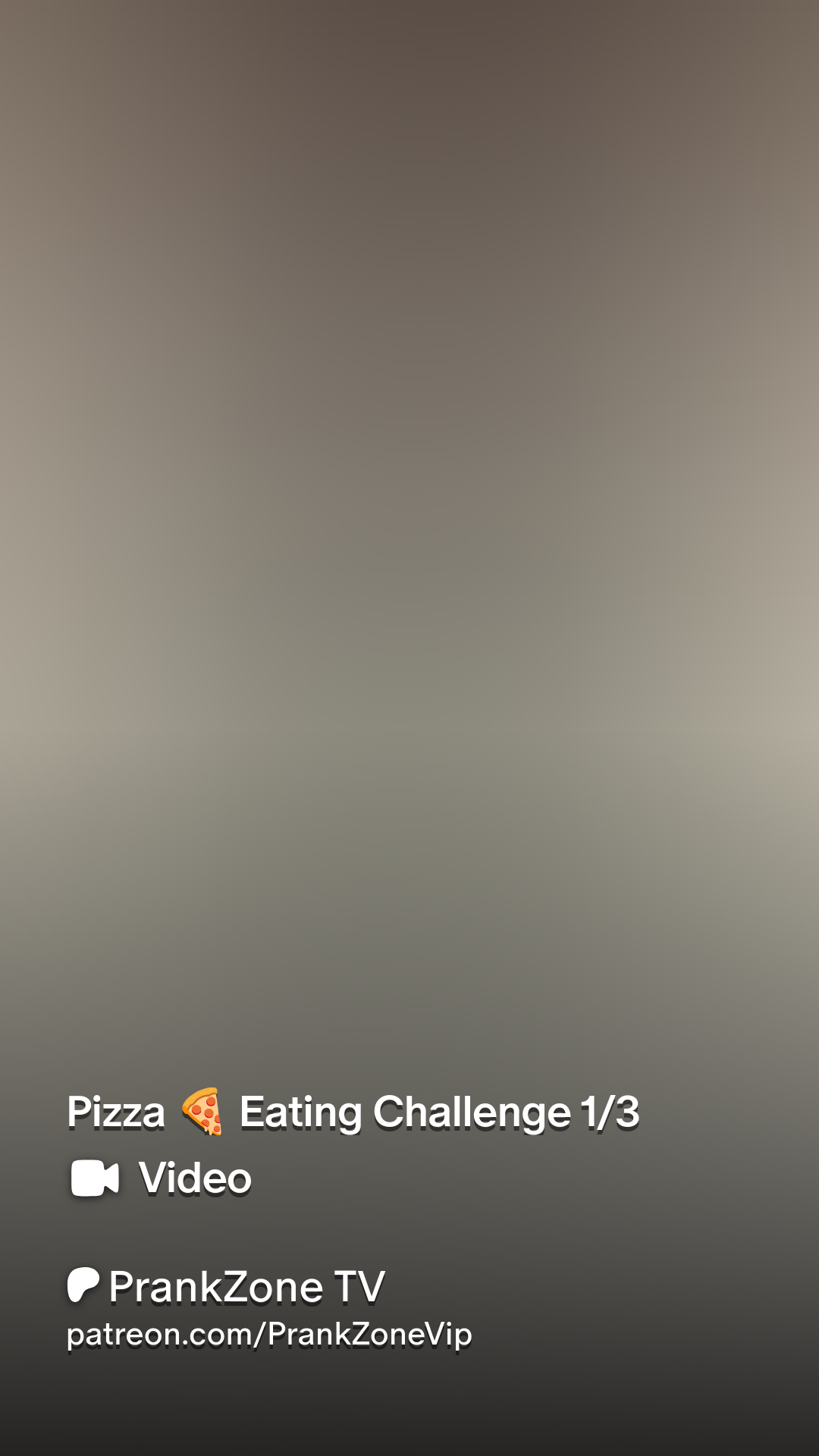 Pizza 🍕 Eating Challenge 1/3 | Patreon