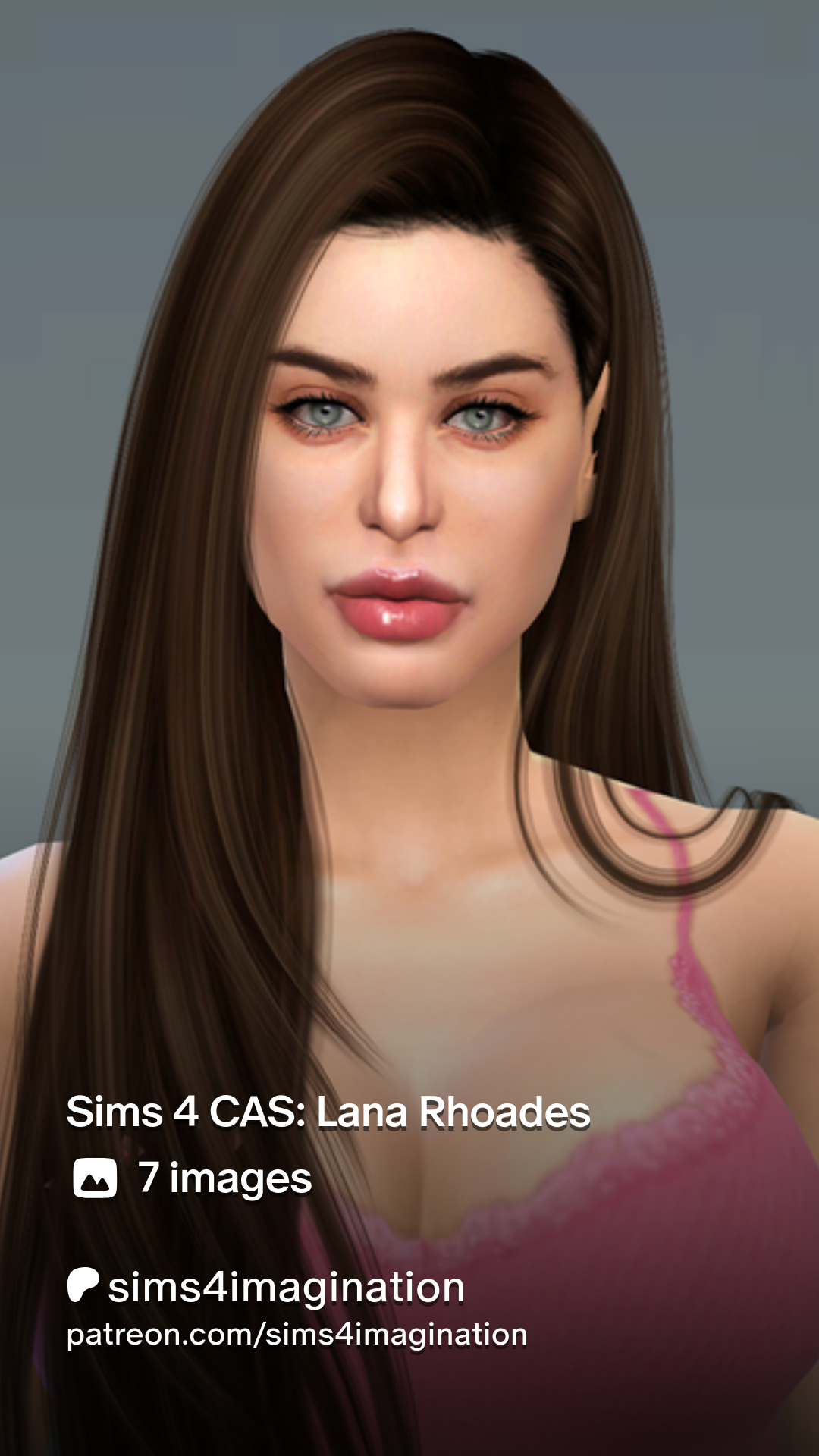 Sims 4 CAS: Lana Rhoades | Patreon