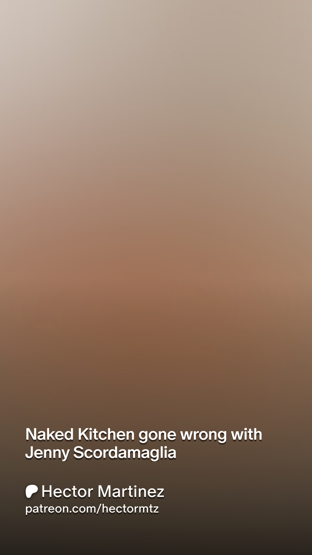 Naked Kitchen gone wrong with Jenny Scordamaglia