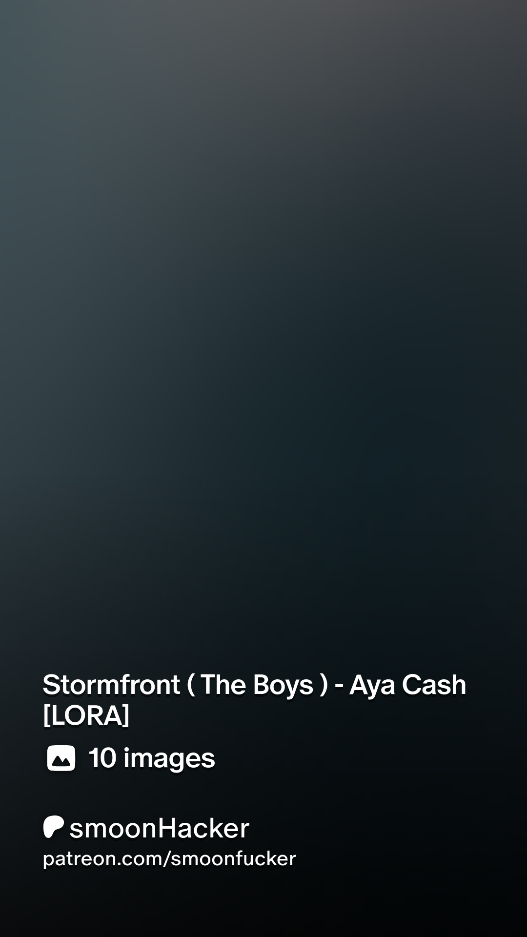 Stormfront ( The Boys ) - Aya Cash [LORA] | Patreon