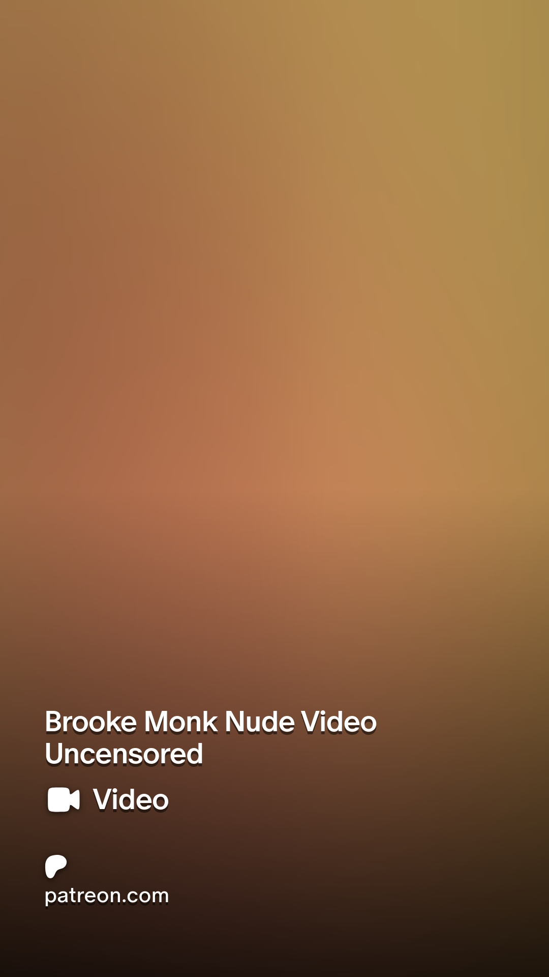 Brooke Monk Nude Video Uncensored | Patreon