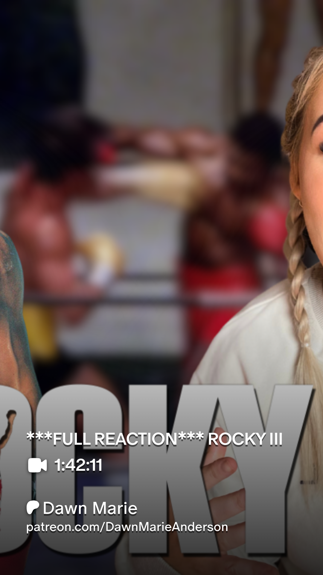 FULL REACTION*** ROCKY III | Patreon