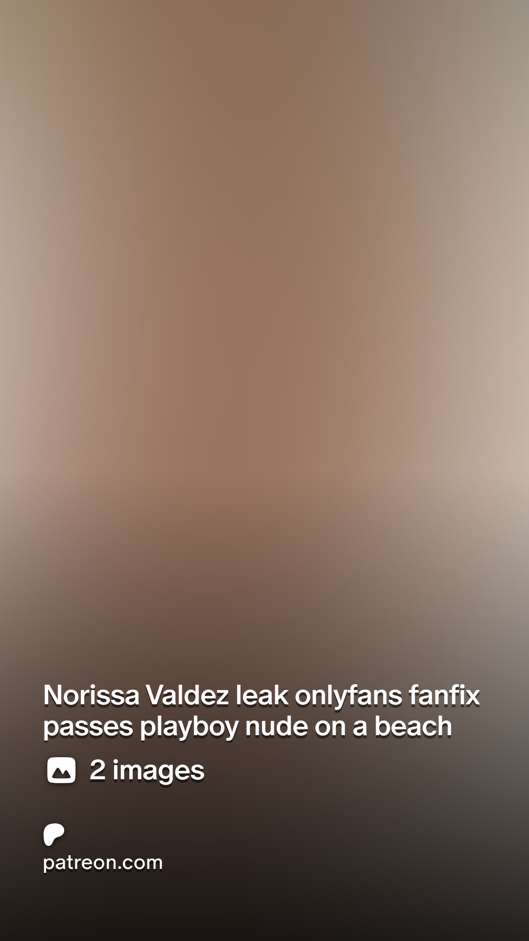 Norissa Valdez leak onlyfans fanfix passes playboy nude on a beach | Patreon