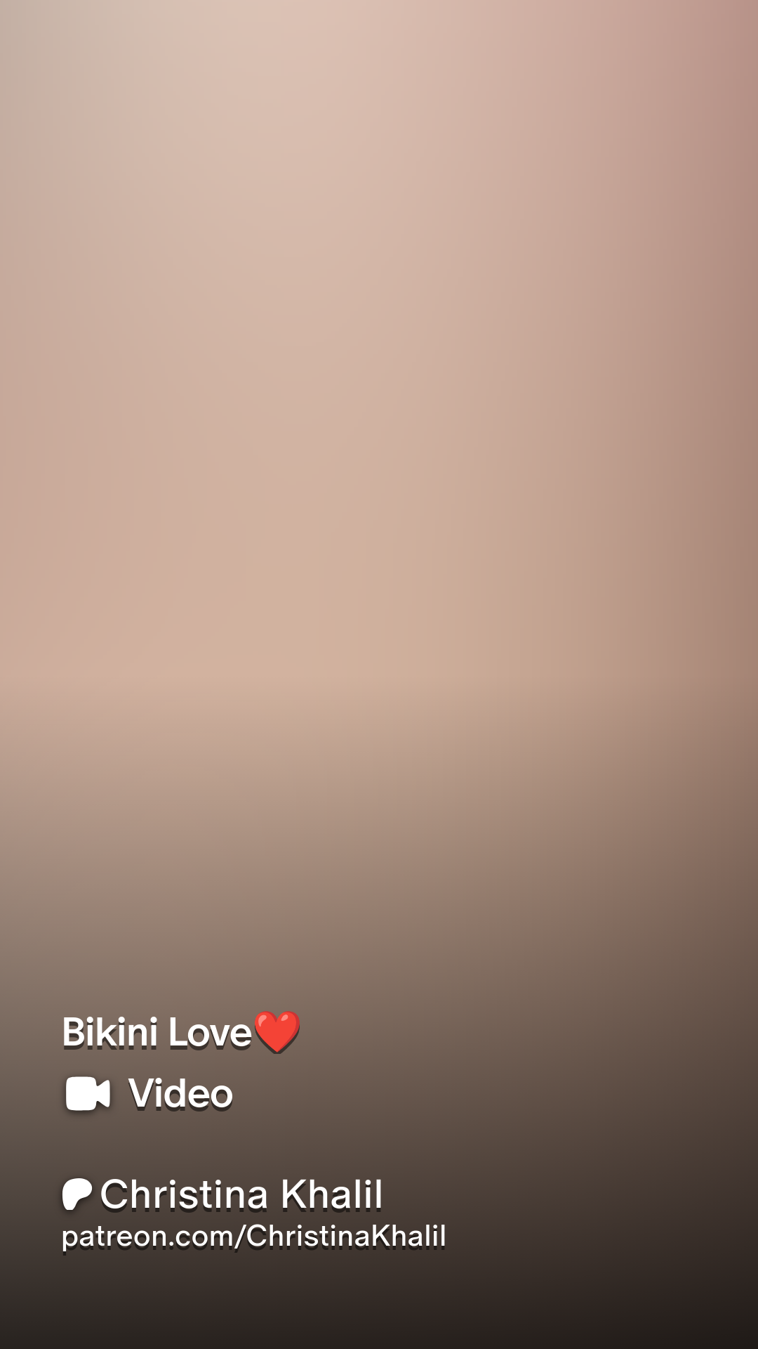 Bikini Love❤️ | Patreon