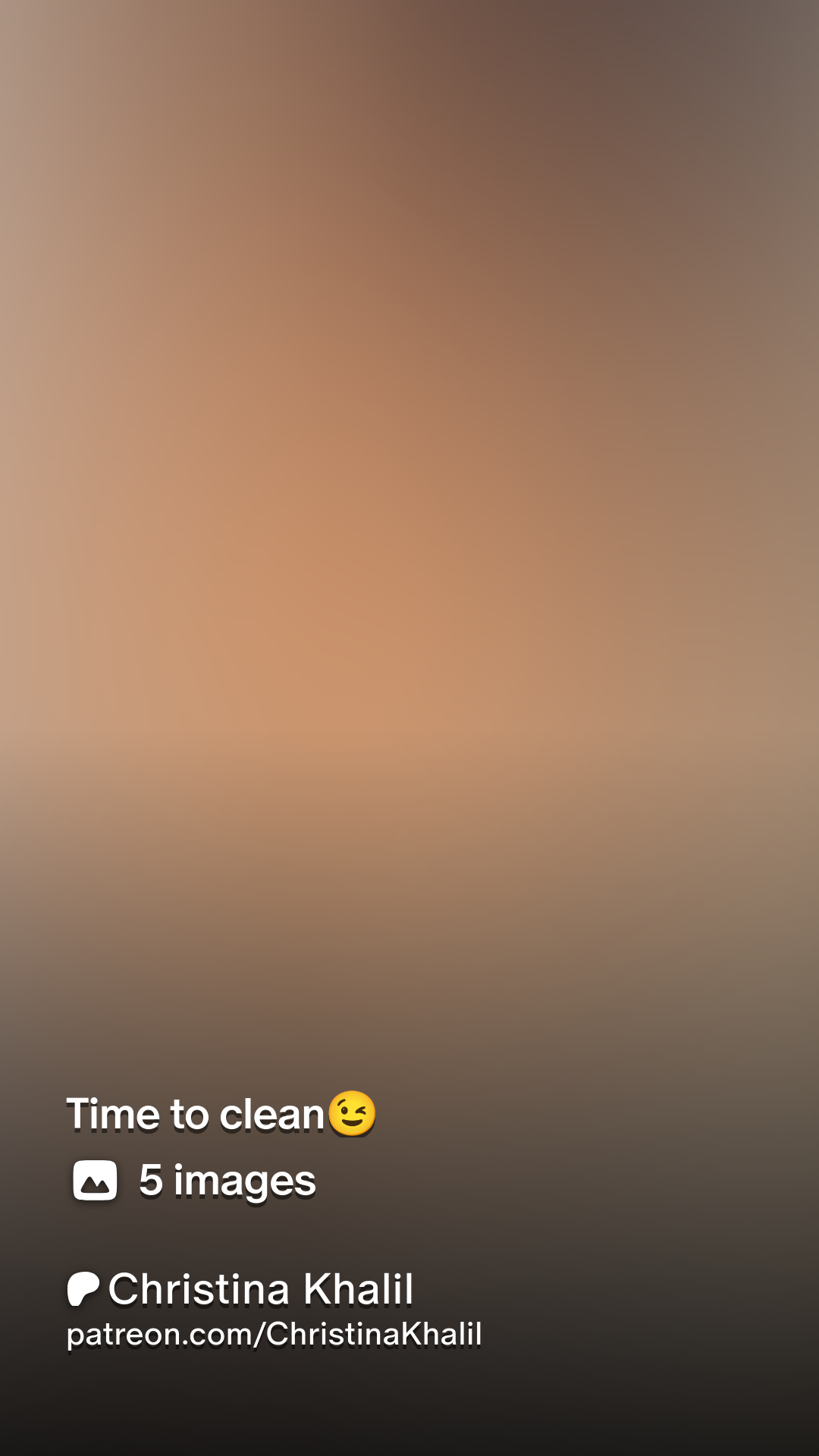Time to clean😉 | Patreon