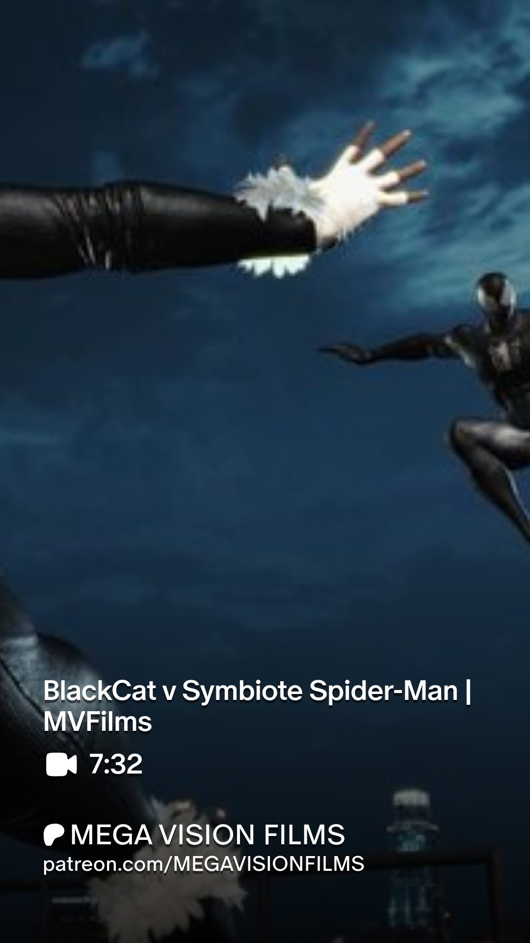 BlackCat v Symbiote Spider-Man | MVFilms | Patreon