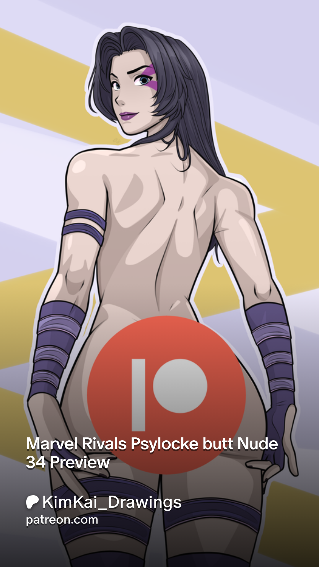 Marvel Rivals Psylocke butt Nude 34 Preview | Patreon