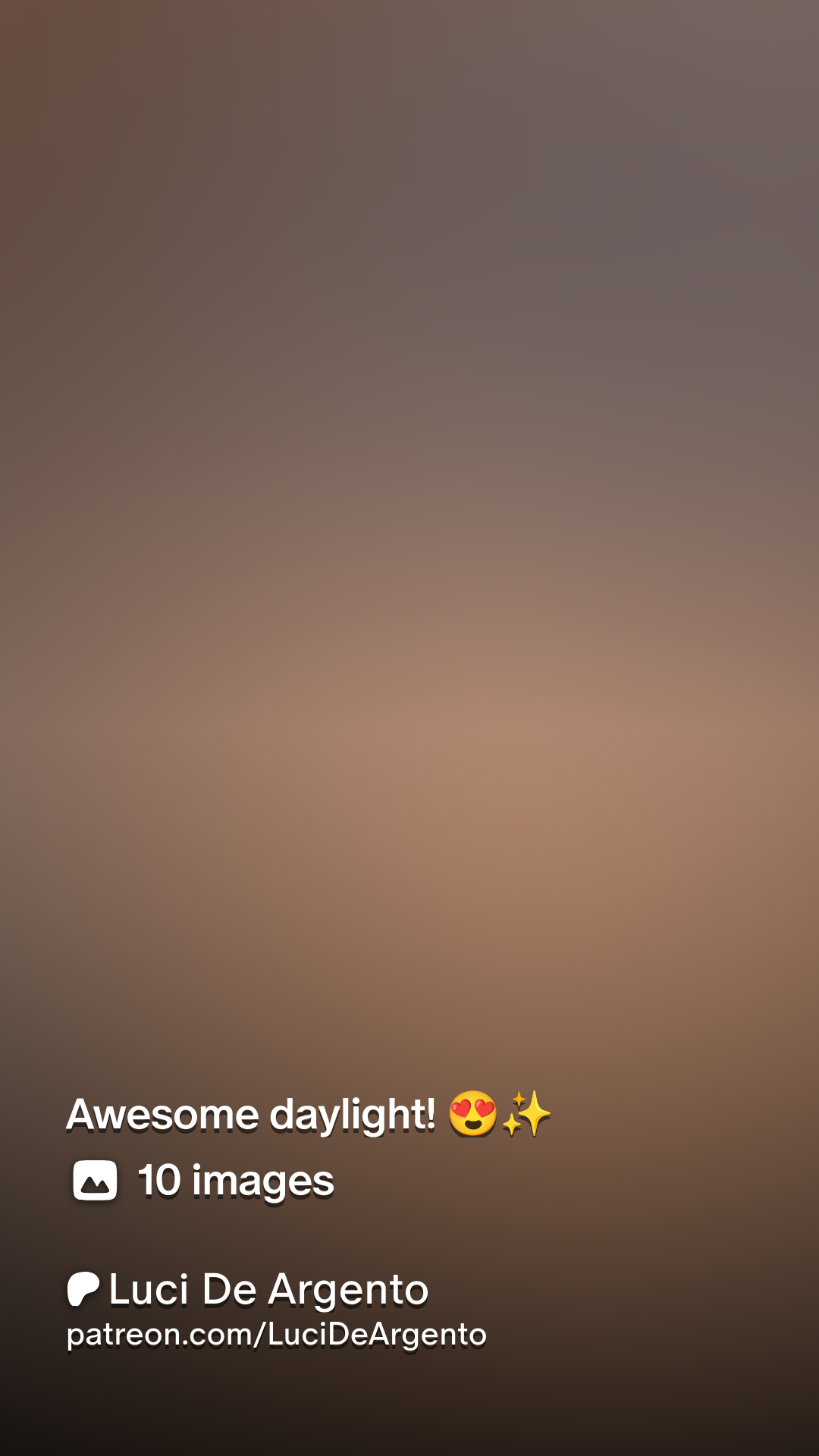 Awesome daylight! 😍✨ | Patreon