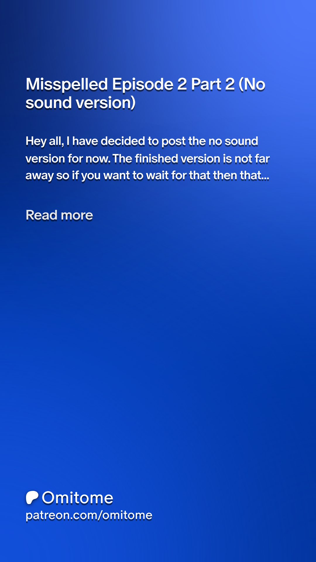 A sneak peek from Patreon reveals a provocative scene