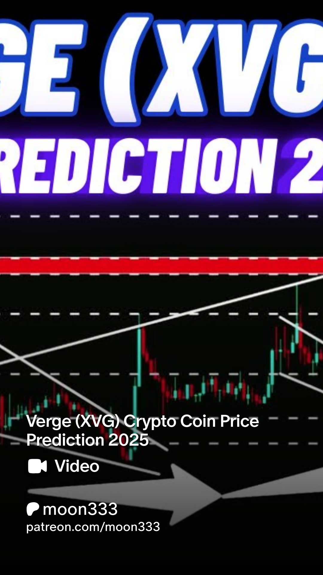 Verge (XVG) Crypto Coin Price Prediction 2025 | Patreon