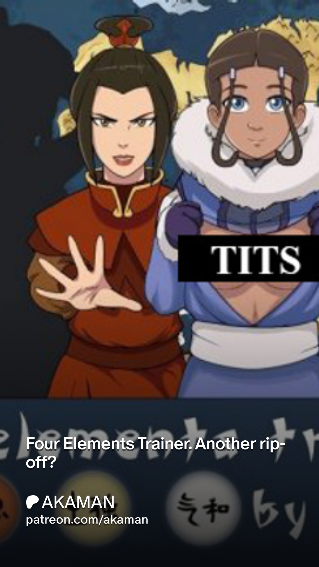 Four Elements Trainer. Another rip-off? | Patreon