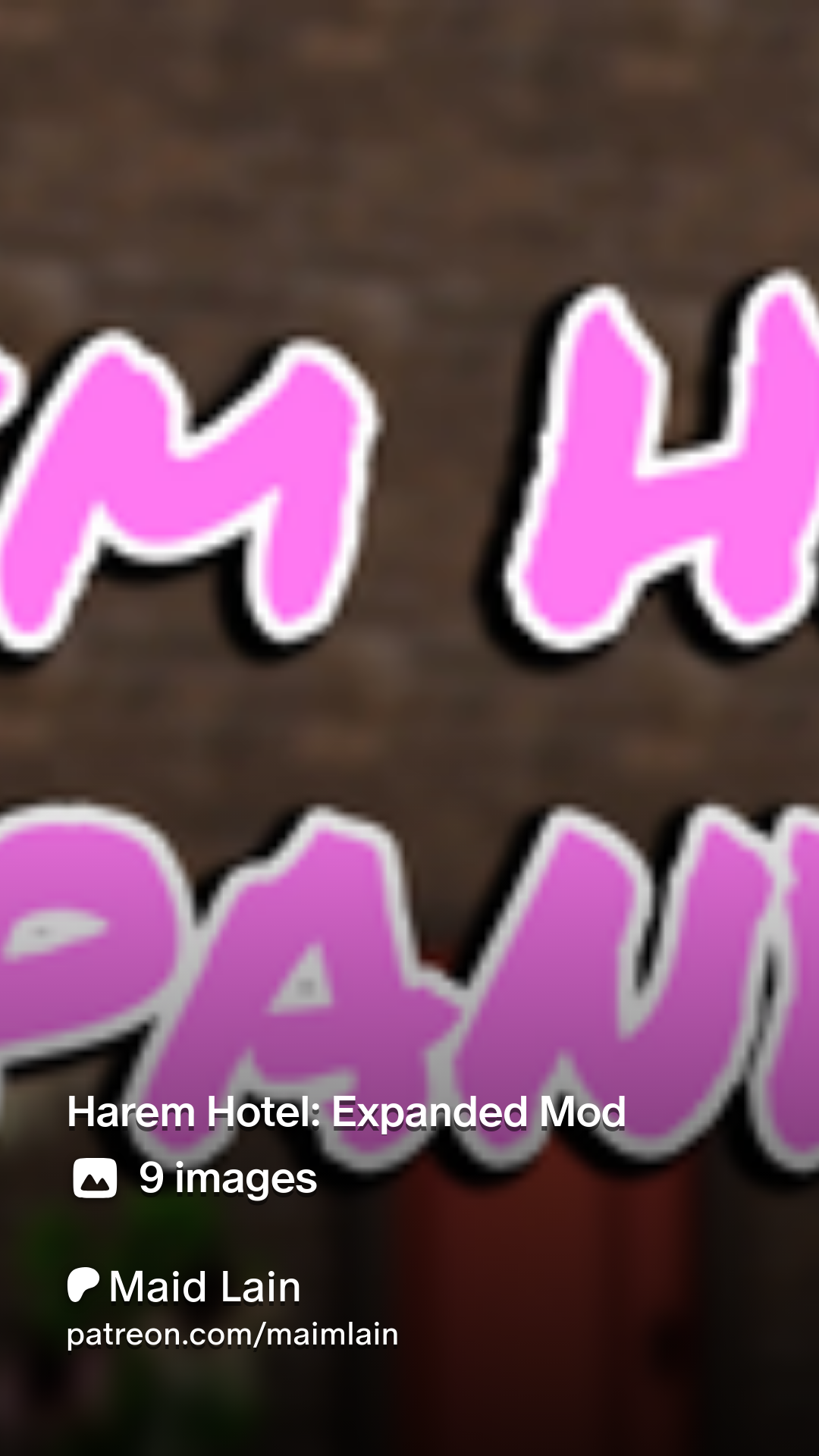 Harem Hotel: Expanded Mod | Patreon