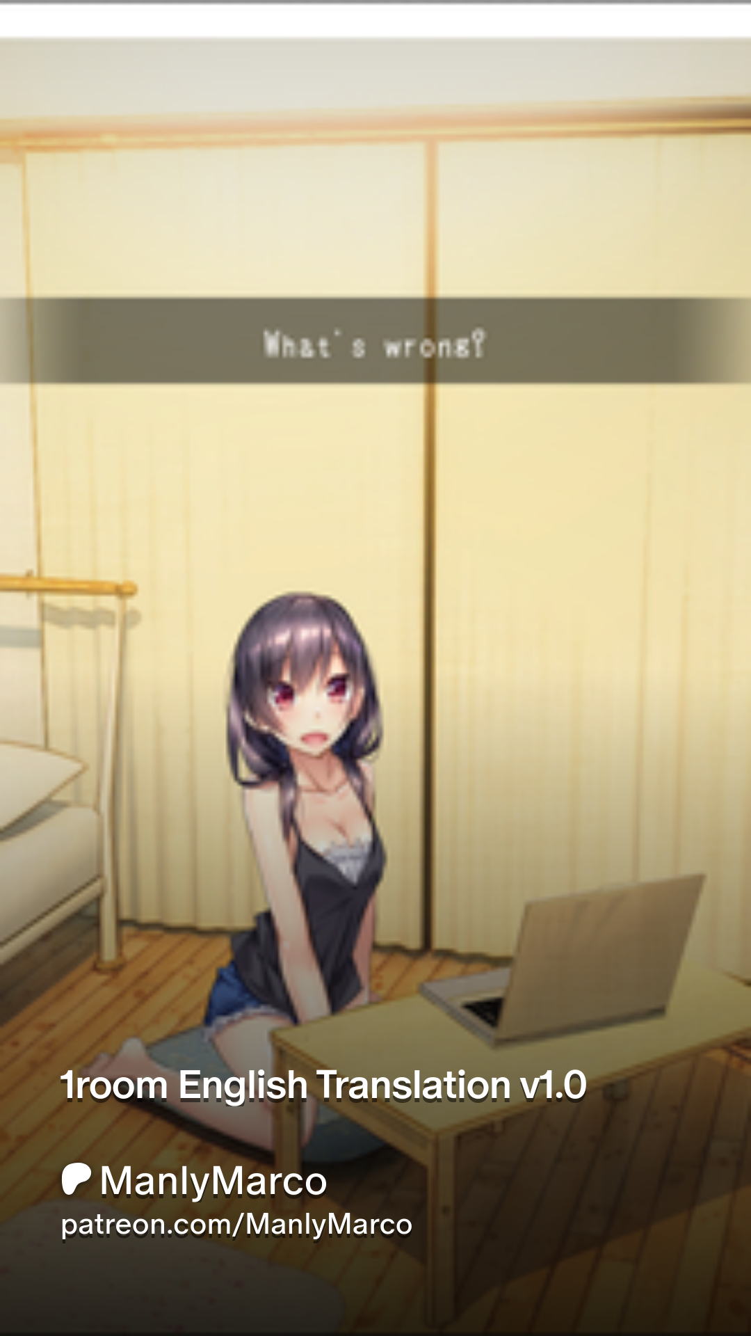 1room English Translation v1.0 | Patreon