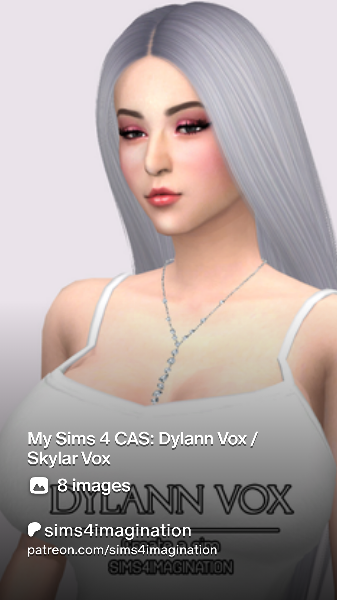 My Sims 4 CAS: Dylann Vox / Skylar Vox | Patreon