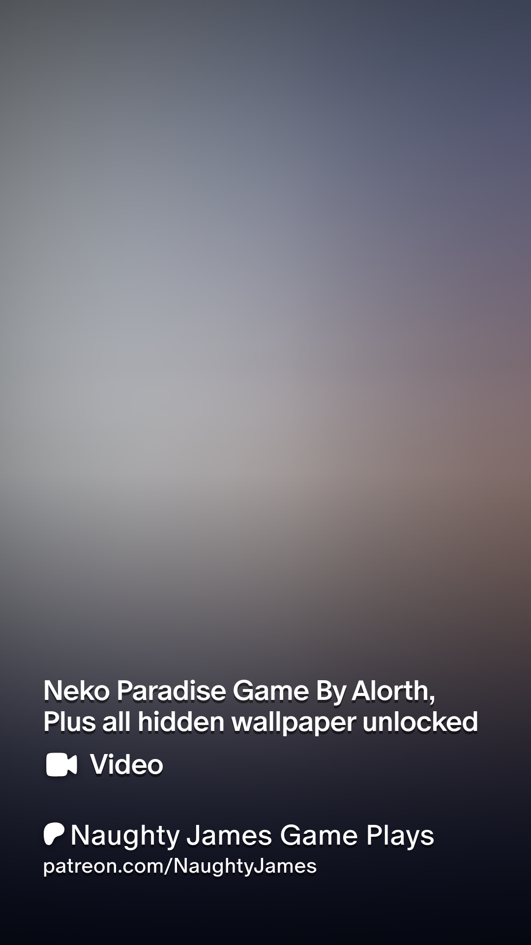 Neko Paradise Game By Alorth, Plus all hidden wallpaper unlocked | Patreon