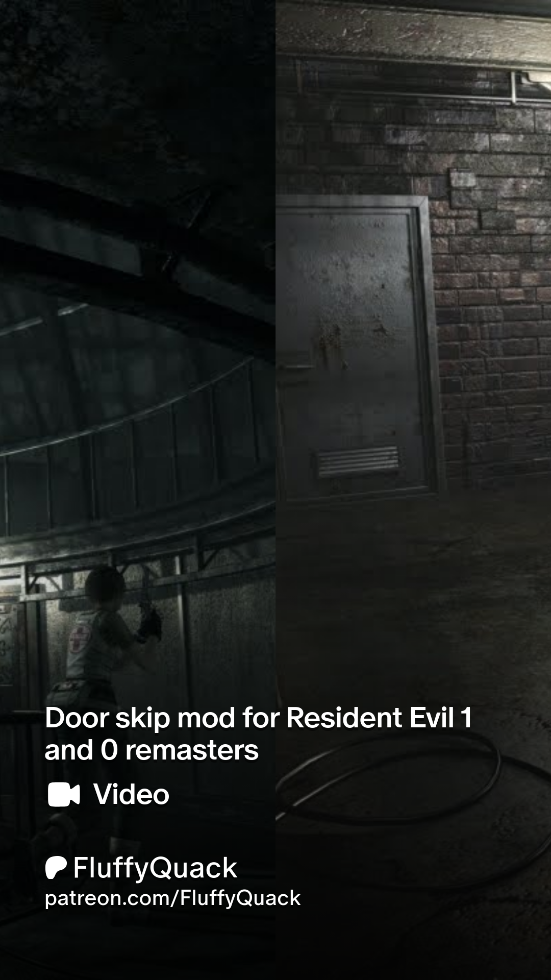 Door skip mod for Resident Evil 1 and 0 remasters | Patreon