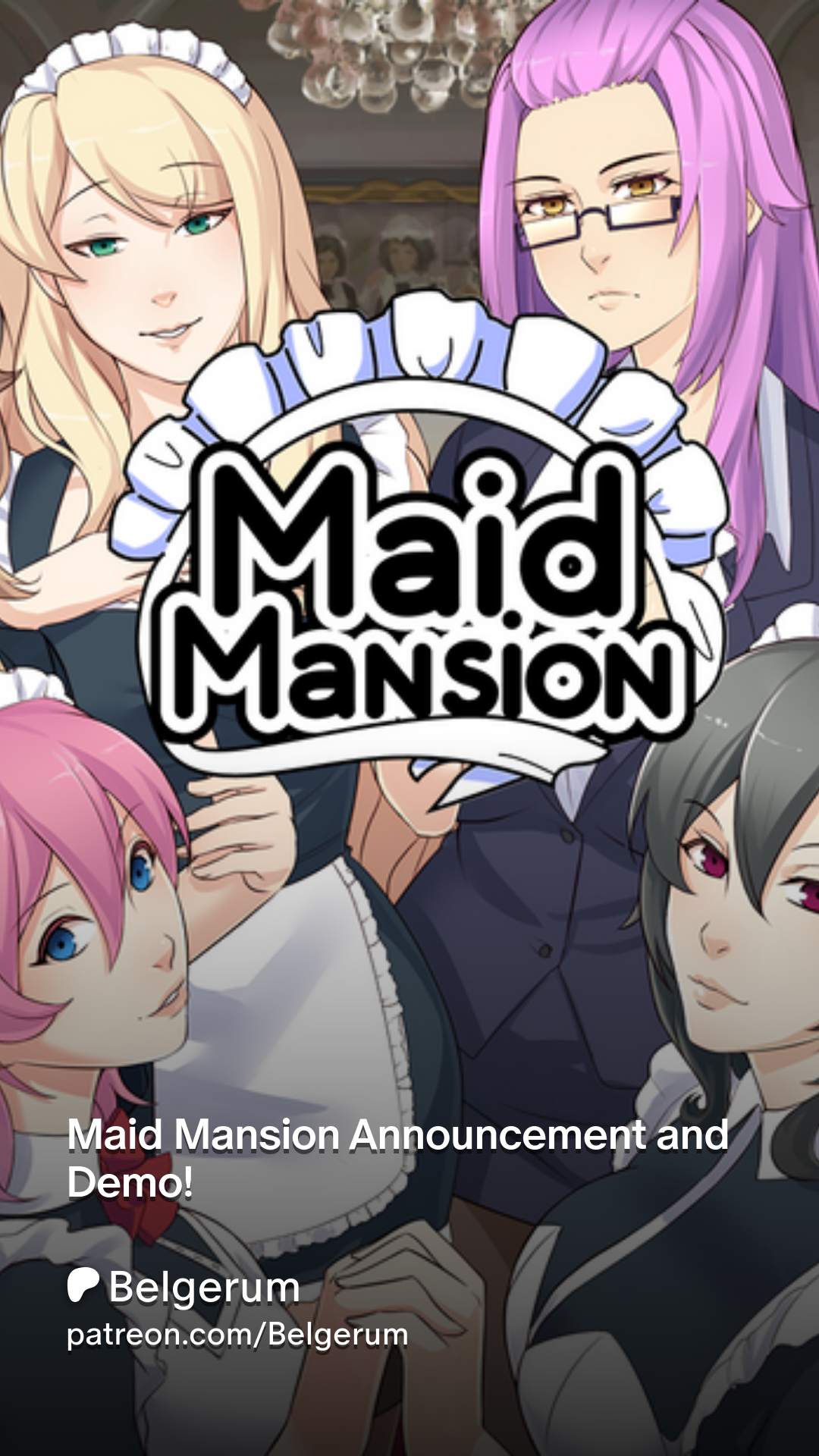 Maid Mansion Announcement and Demo! | Patreon