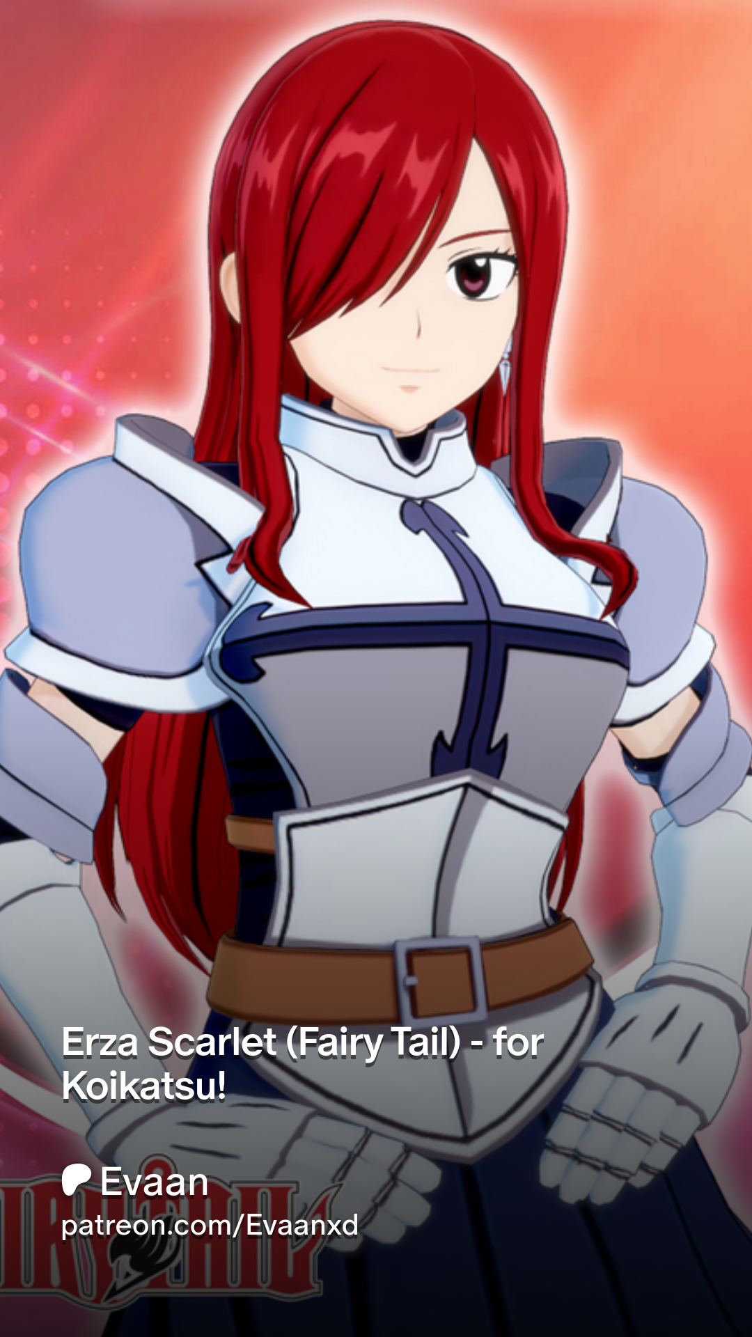 Erza Scarlet (Fairy Tail) - for Koikatsu! | Patreon