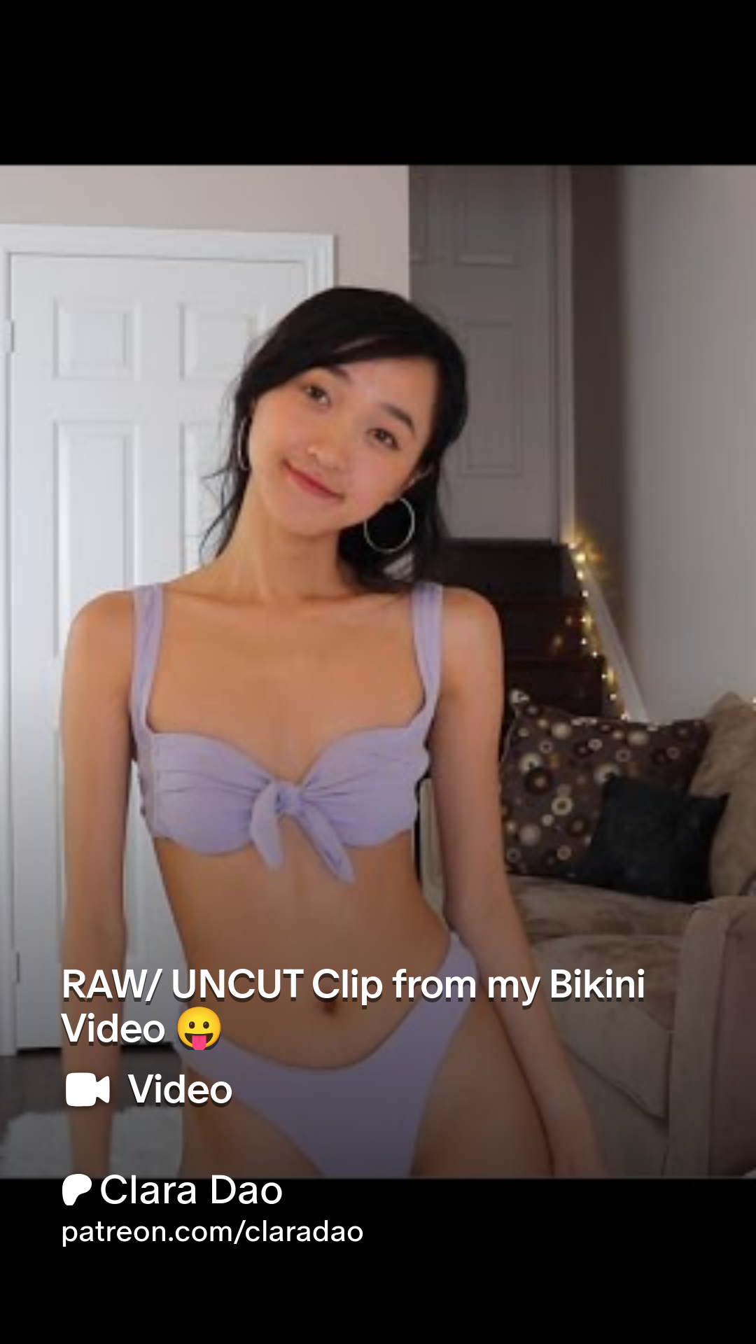 RAW UNCUT Clip from my Bikini Video 😛 | Patreon