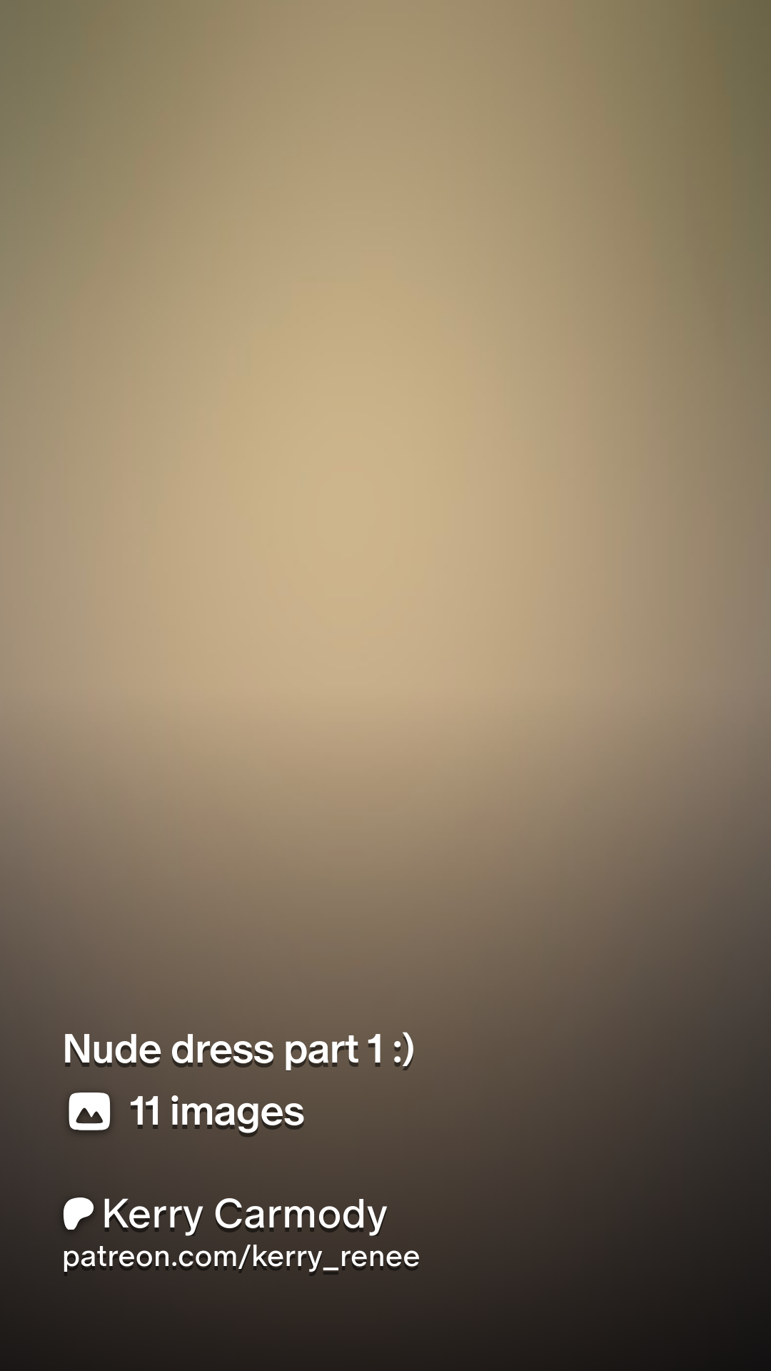 Nude dress part 1 :) | Patreon