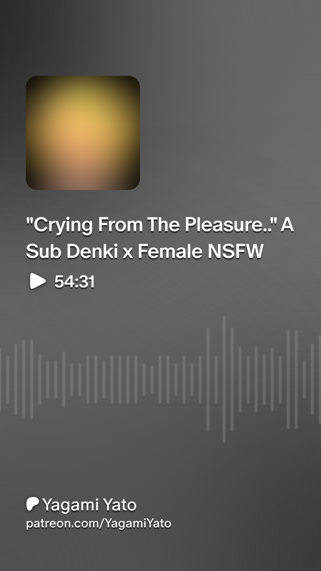 Crying From The Pleasure..