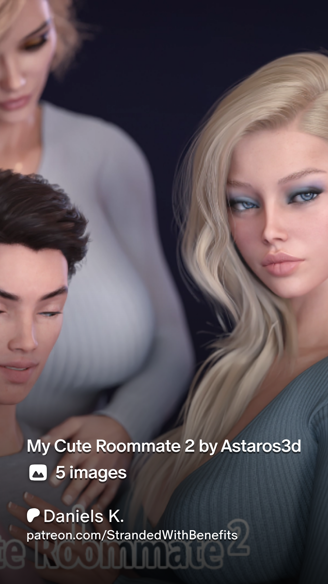 My Cute Roommate 2 by Astaros3d | Patreon