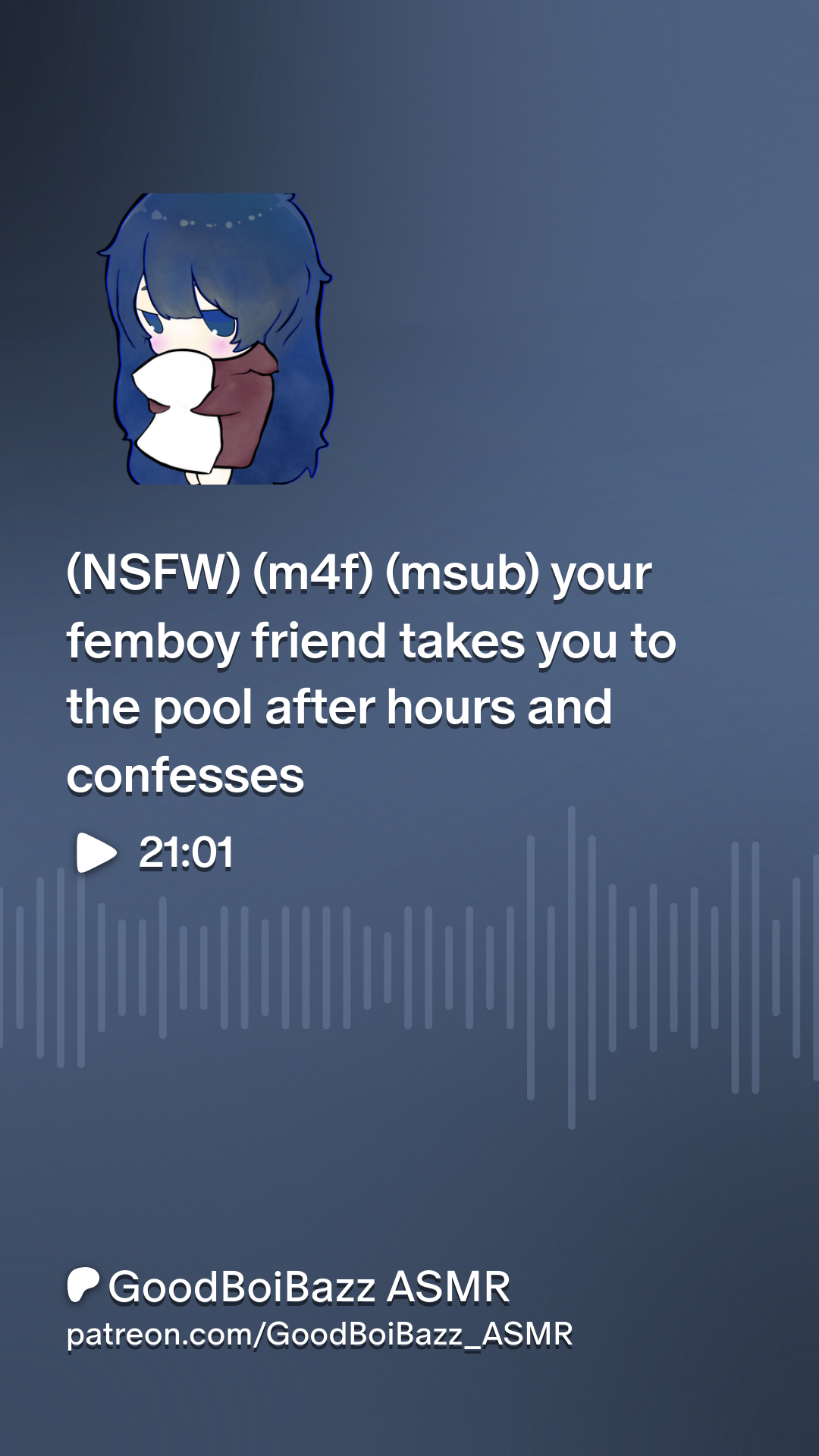 NSFW) (m4f) (msub) your femboy friend takes you to the pool after hours and  confesses | Patreon