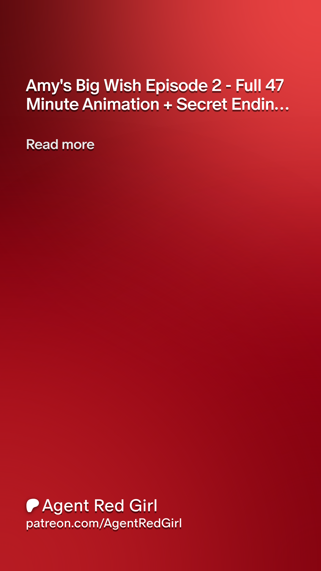 Amys Big Wish Episode 2 - Full 47 Minute Animation + Secret Endings +  Whats Coming In November? | Patreon