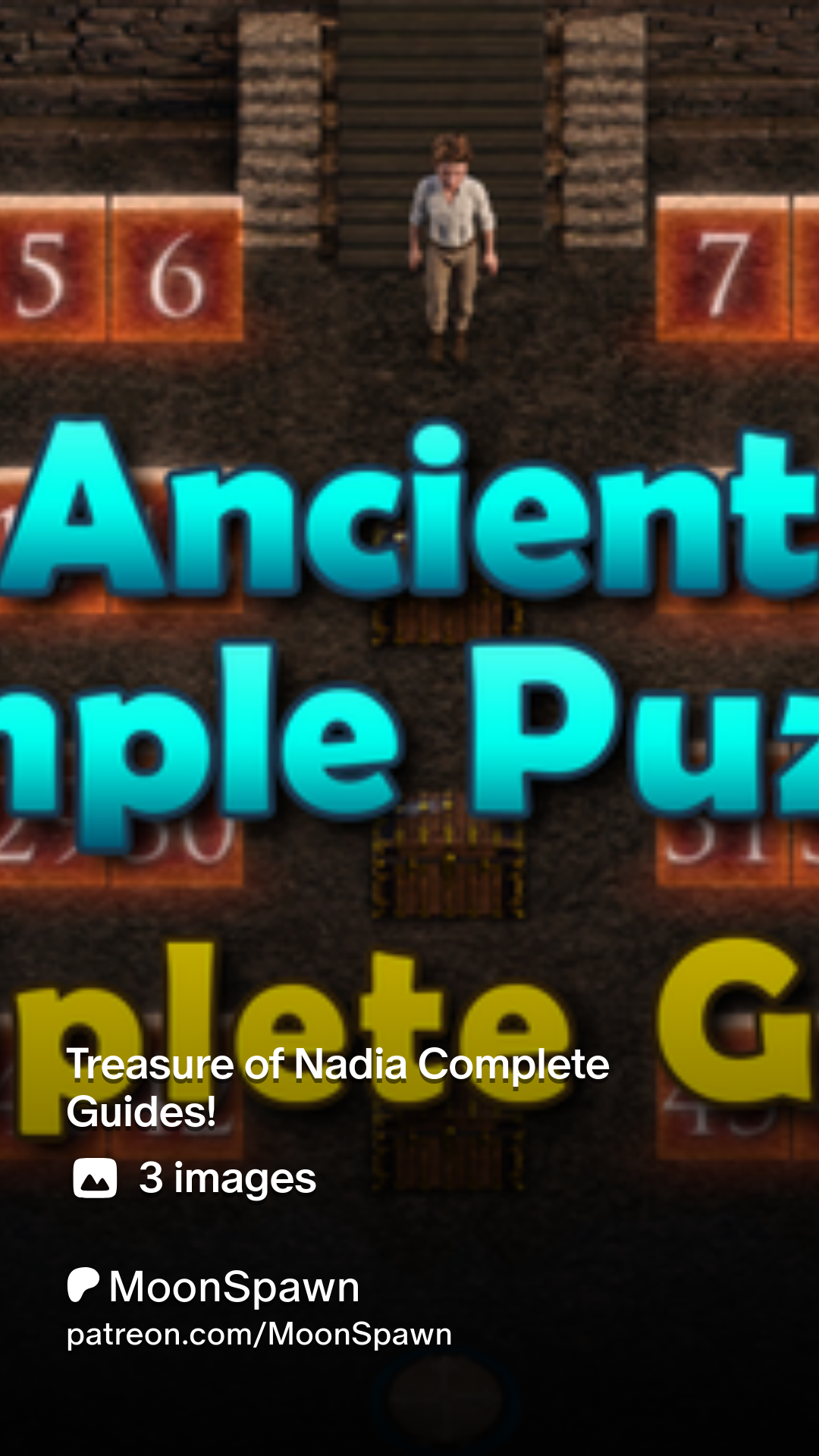 Treasure of Nadia Complete Guides! | Patreon