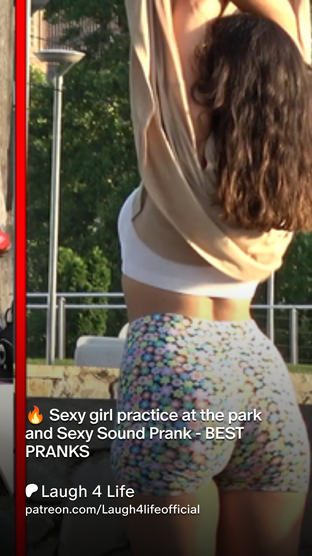 🔥 Sexy girl practice at the park and Sexy Sound Prank - BEST PRANKS |  Patreon