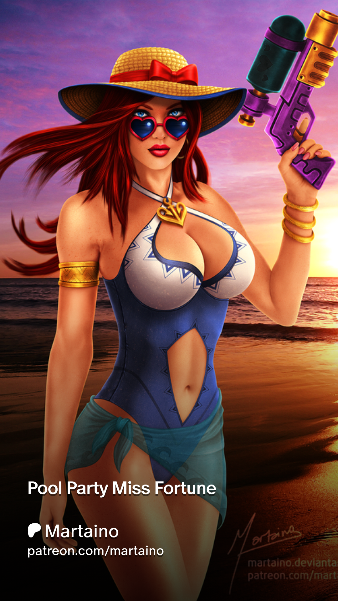 Pool Party Miss Fortune | Patreon