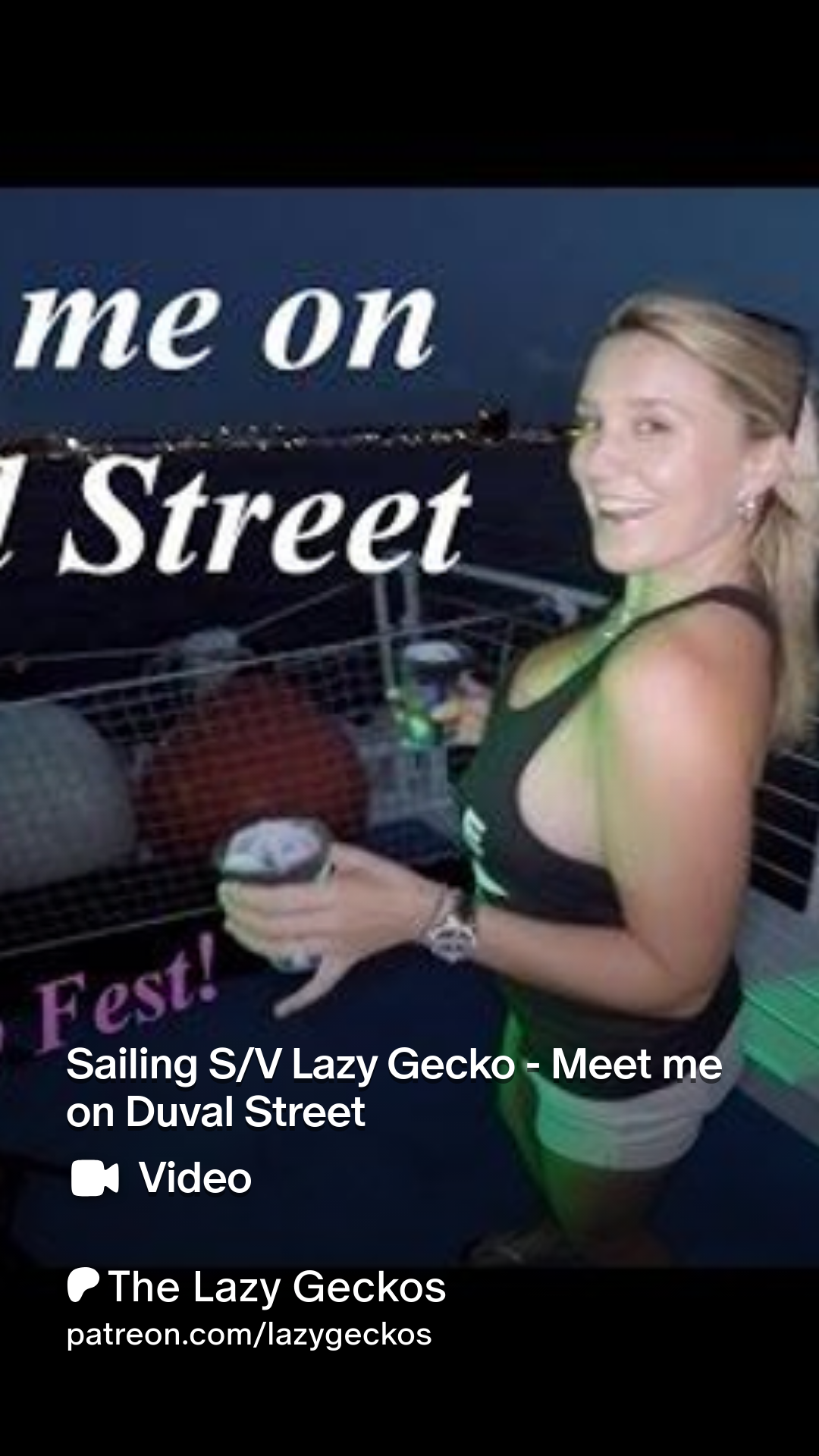 Sailing S/V Lazy Gecko - Meet me on Duval Street | Patreon