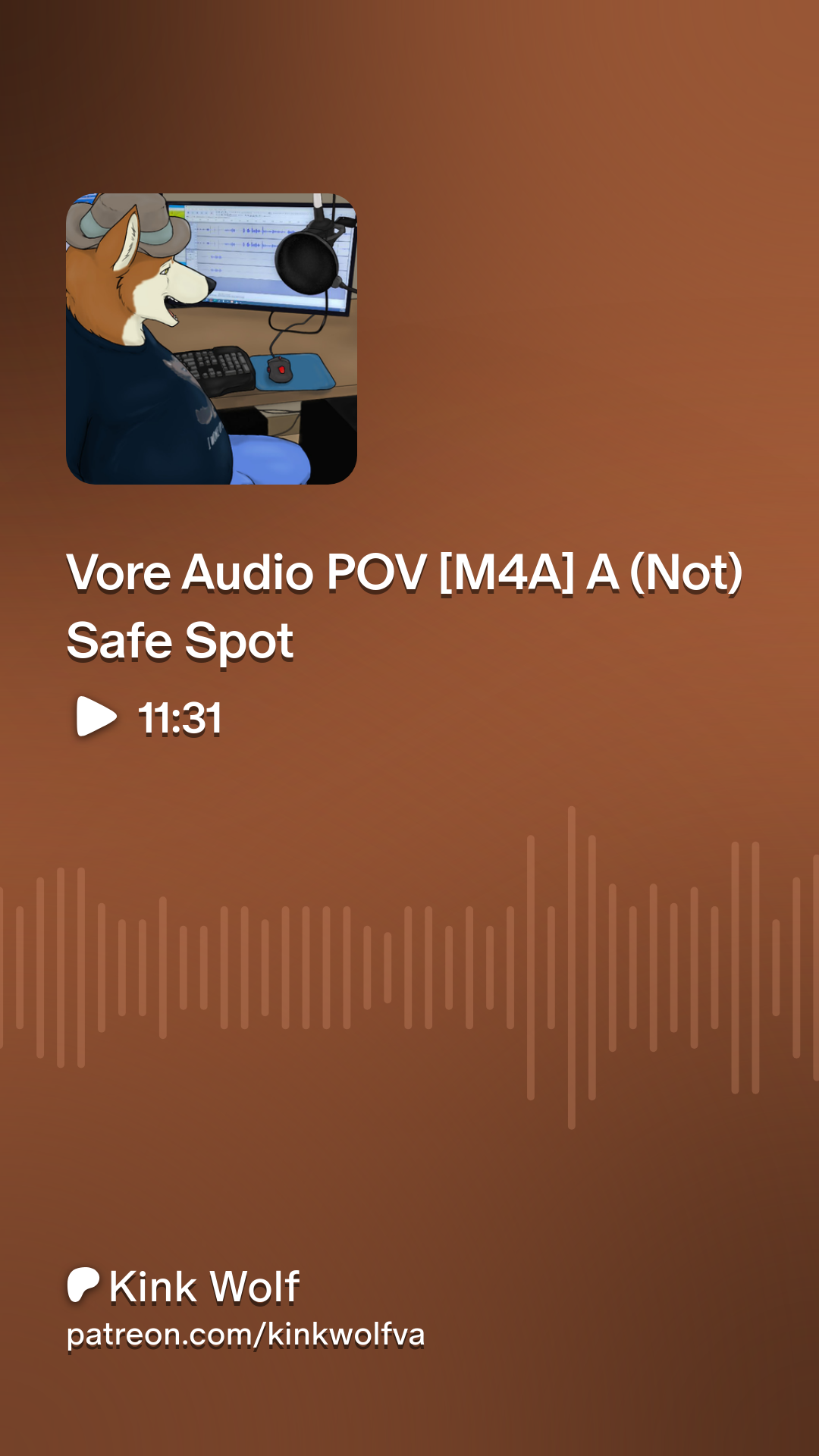 Vore Audio POV [M4A] A (Not) Safe Spot | Patreon