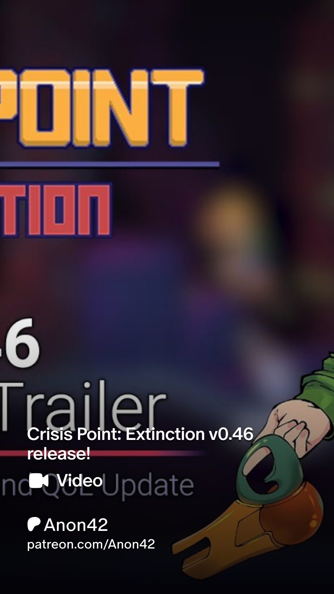 Crisis Point: Extinction v0.46 release! | Patreon