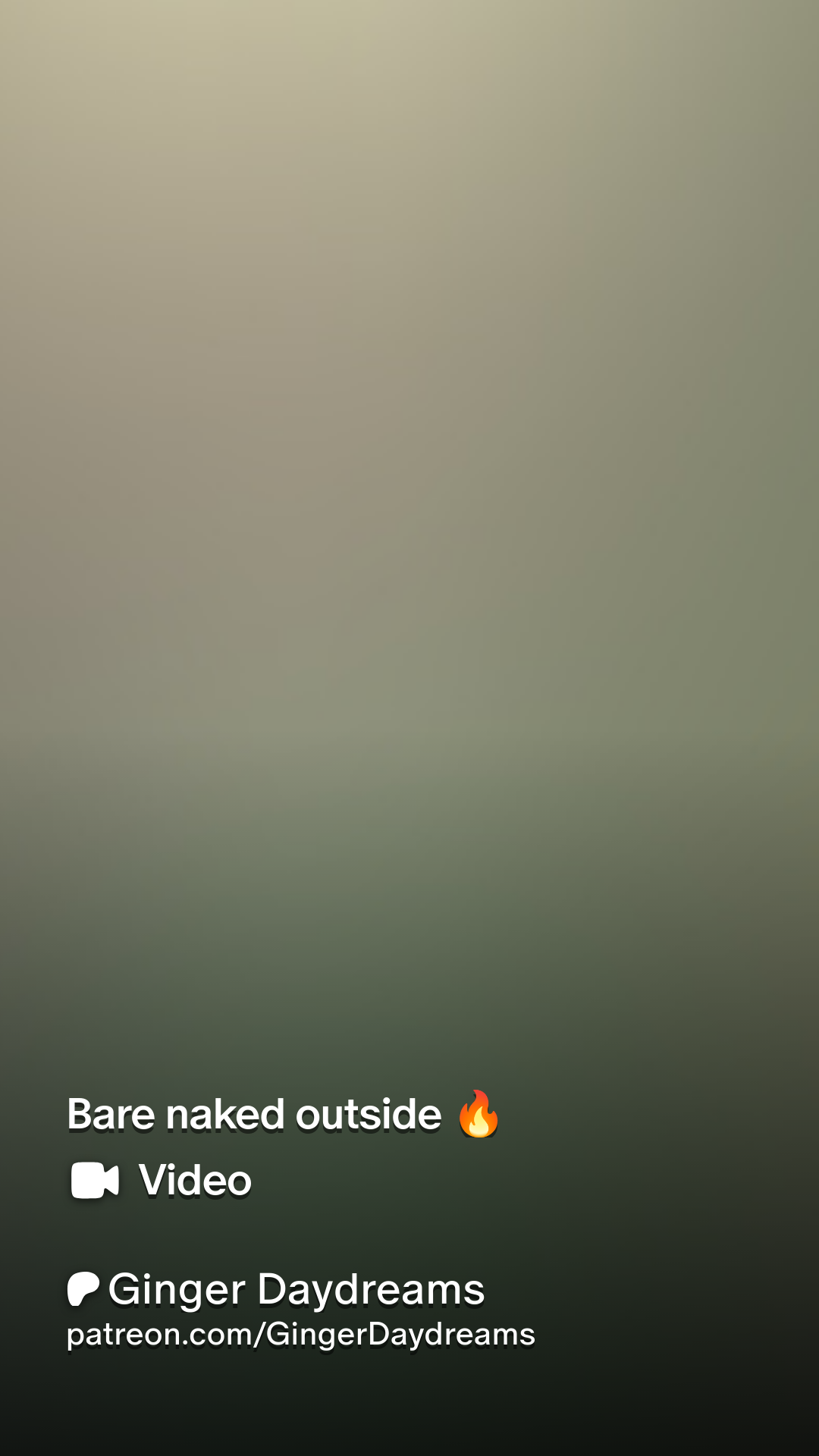 Bare naked outside 🔥 | Patreon