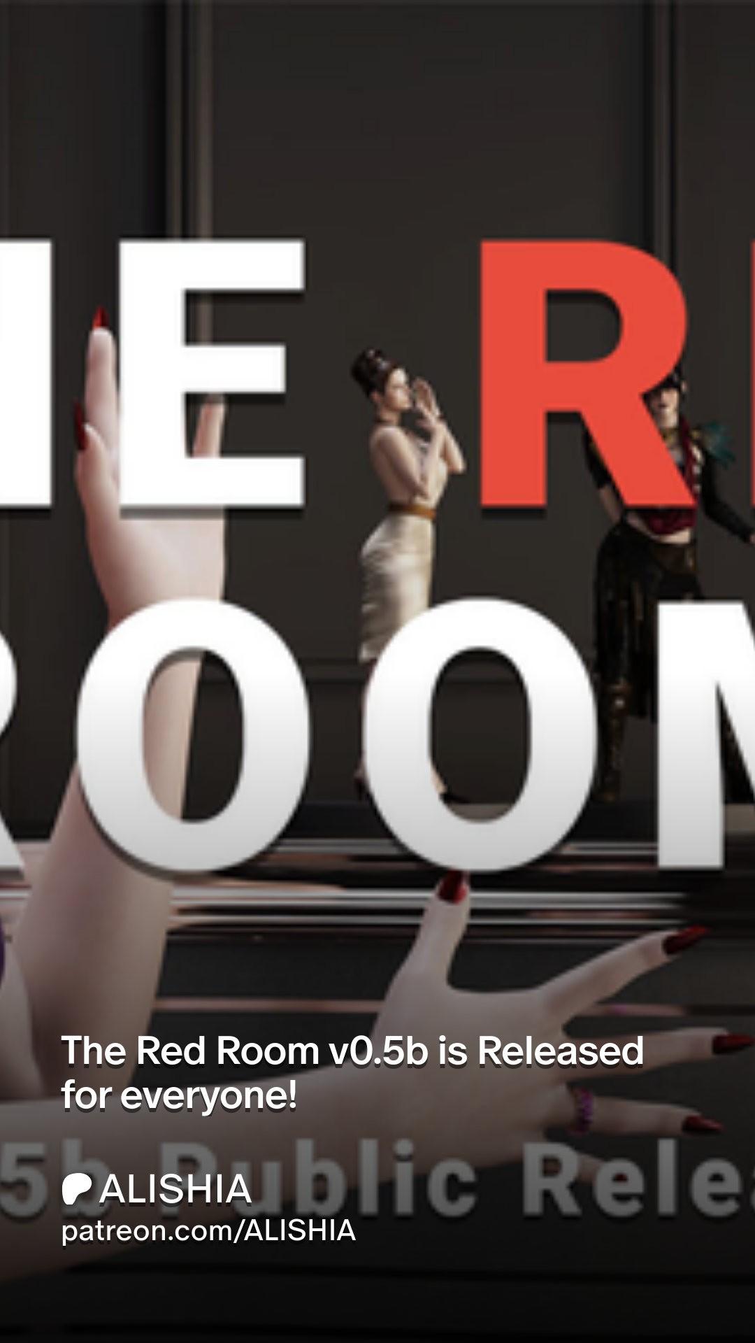 The Red Room v0.5b is Released for everyone! | Patreon