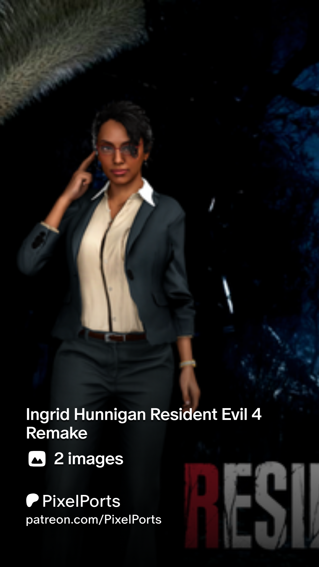 Ingrid Hunnigan Resident Evil 4 Remake | Patreon