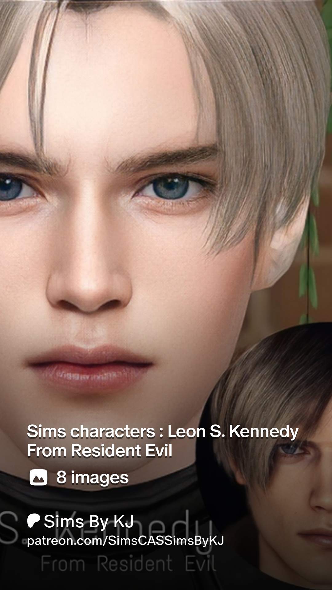 Sims characters : Leon S. Kennedy From Resident Evil | Patreon