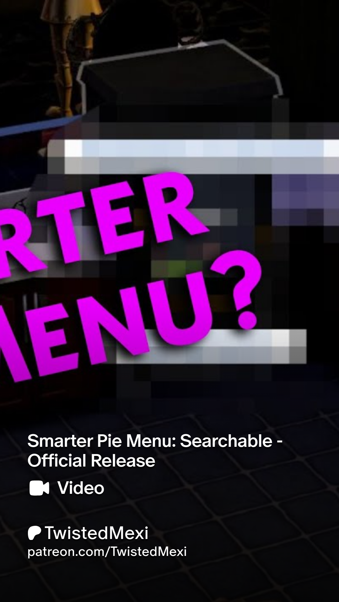 Smarter Pie Menu: Searchable - Official Release | Patreon