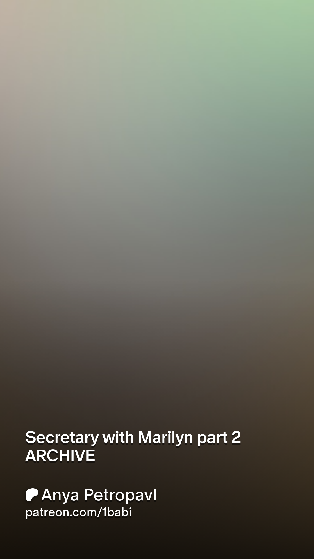 Secretary with Marilyn part 2 $50 | Patreon