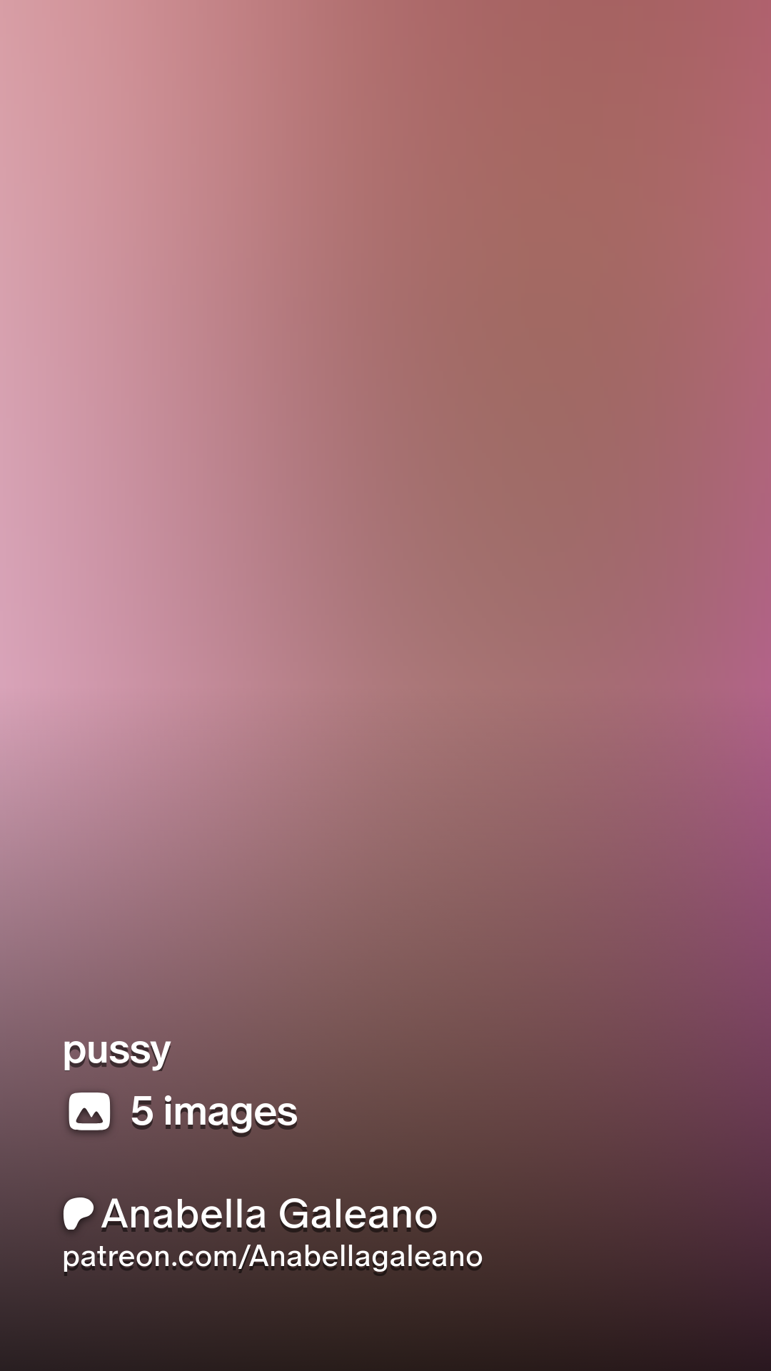 pussy | Patreon