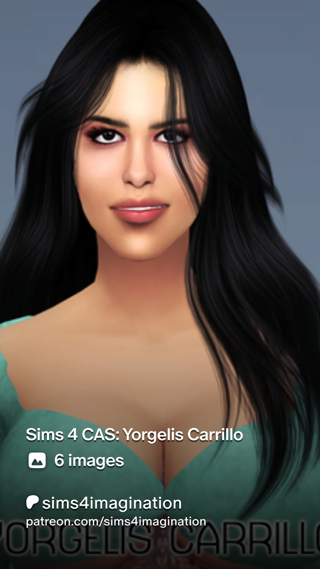 Sims 4 CAS: Yorgelis Carrillo | Patreon