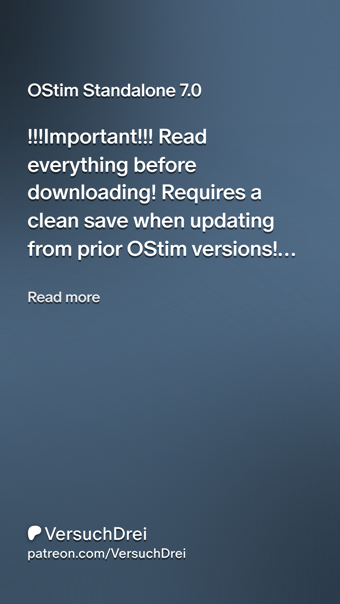 OStim Standalone 7.0 | Patreon