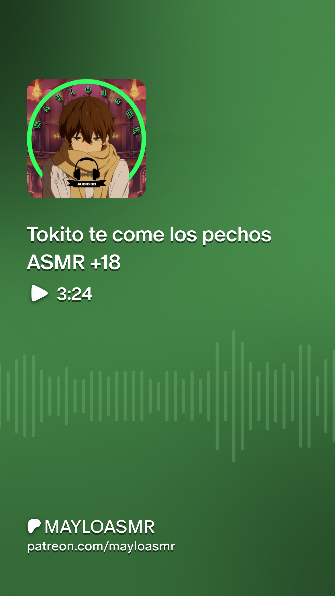 Tokito te come los pechos ASMR +18 | Patreon