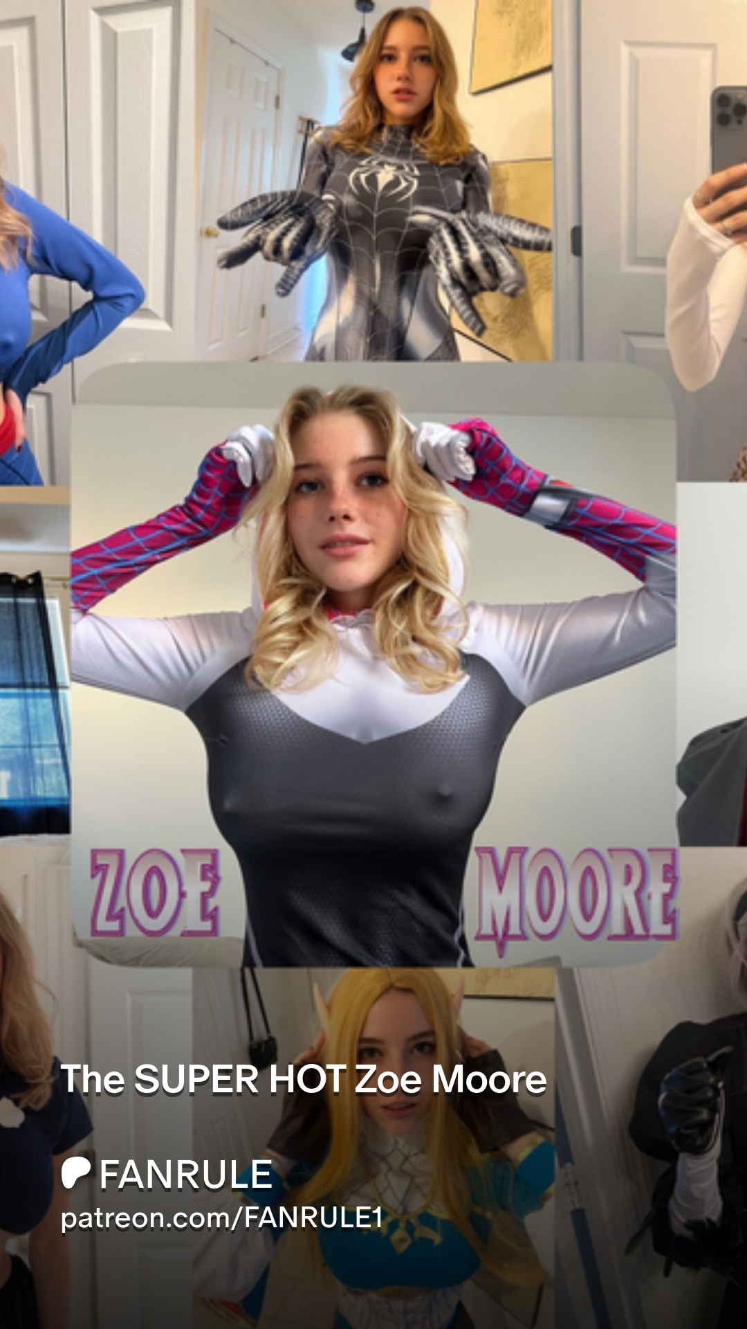 The SUPER HOT Zoe Moore | Patreon