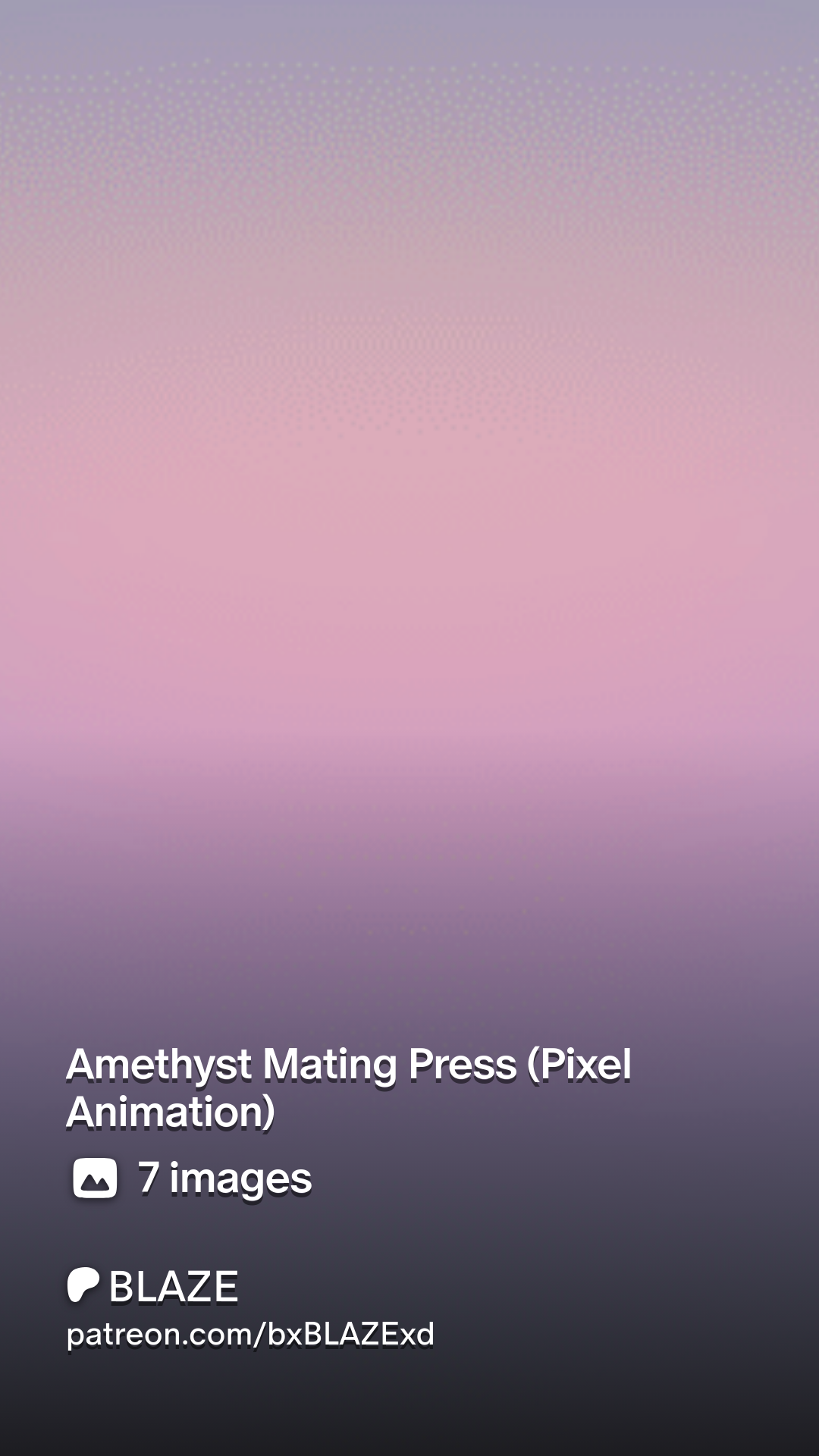 Amethyst Mating Press (Pixel Animation) | Patreon