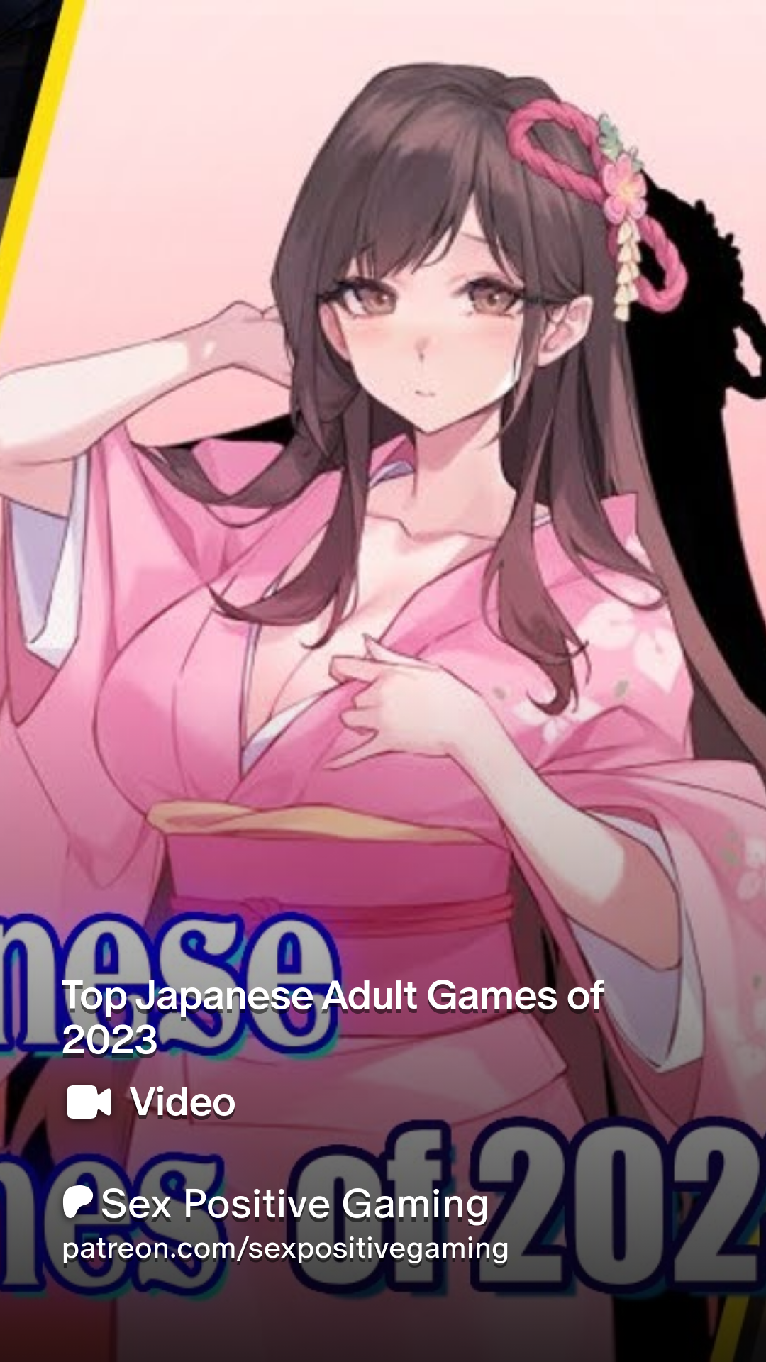 Top Japanese Adult Games of 2023 | Patreon