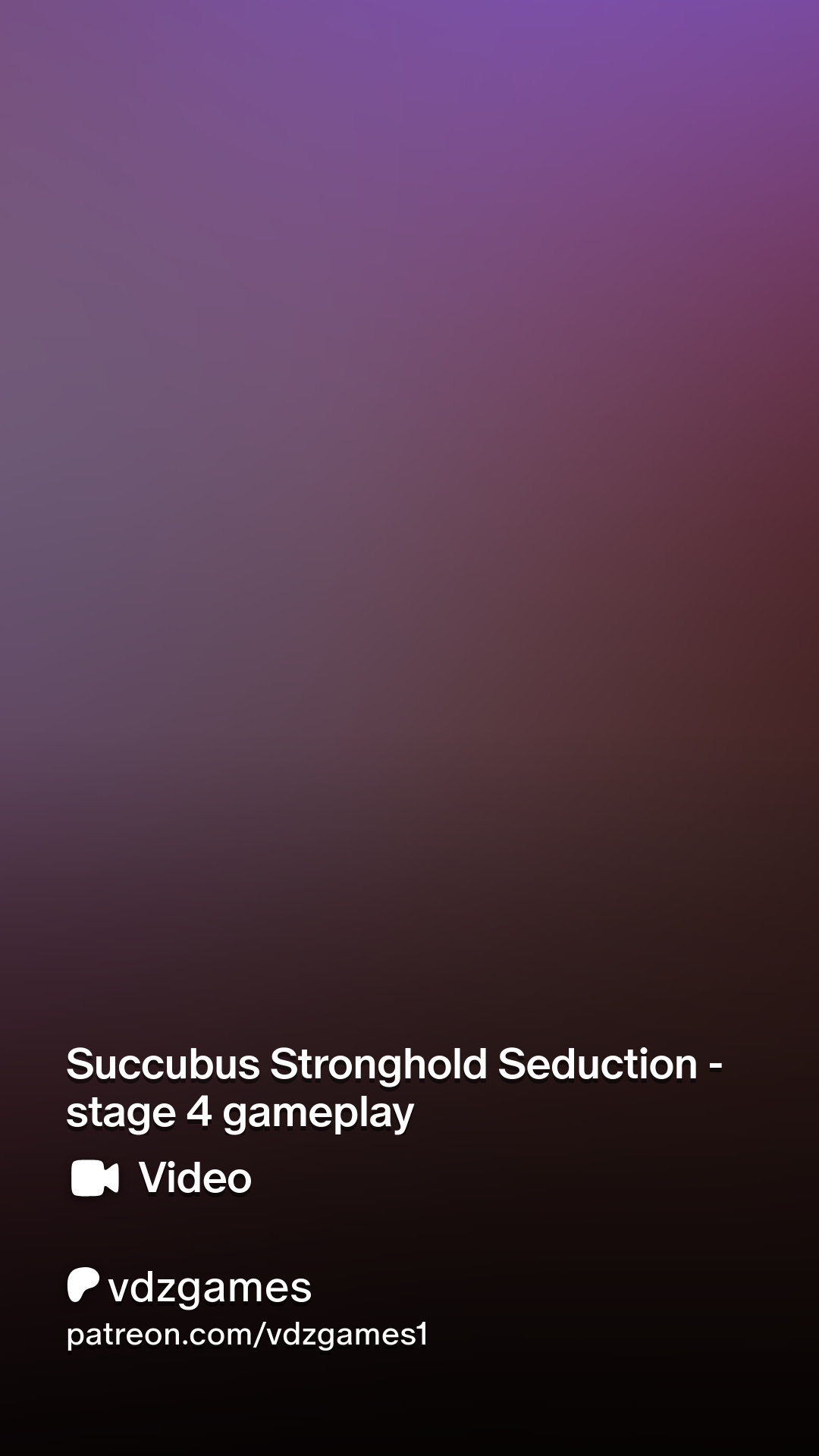 Succubus Stronghold Seduction - stage 4 gameplay | Patreon